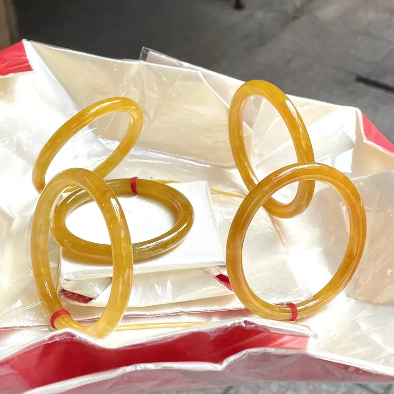 Natural Jade Bracelet Yellow Bangle Jadeite Jasper Bangles For Women Hand Jewelry Bracelet For Women's Gift
Natural Jade Bracelet Yellow Bangle Jadeite Jasper Bangles For Women Hand Jewelry Bracelet For Women's Gift