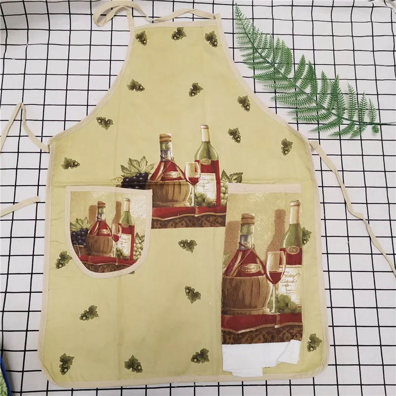 1 Set Vintage Grape Wine Printed Cotton Apron With Pocket Kitchen Hand Towel Cleaning Tool
1 Set Vintage Grape Wine Printed Cotton Apron With Pocket Kitchen Hand Towel Cleaning Tool