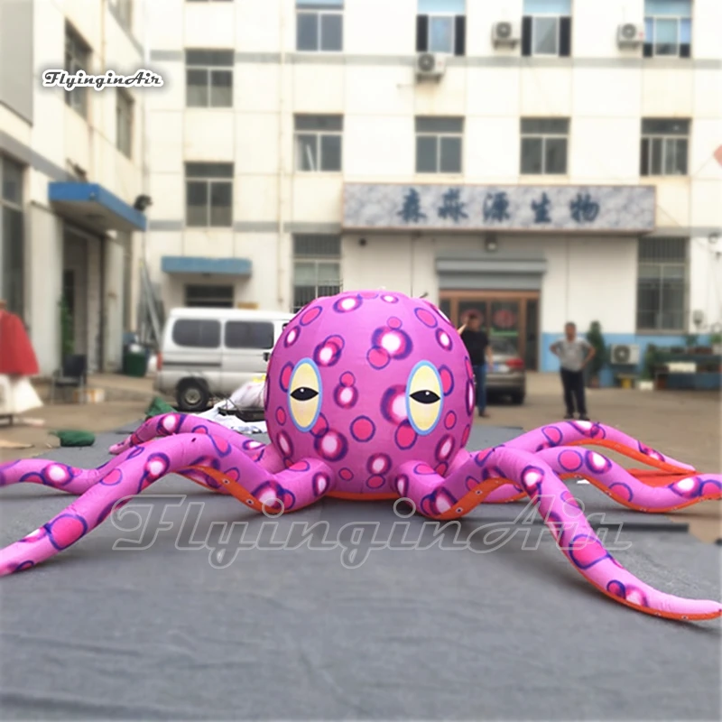 Large Hanging Pink Inflatable Octopus Balloon Dining Party Venue Decorative Cartoon Marine Animal With Long Legs For Event Show
Large Hanging Pink Inflatable Octopus Balloon Dining Party Venue Decorative Cartoon Marine Animal With Long Legs For Event Show