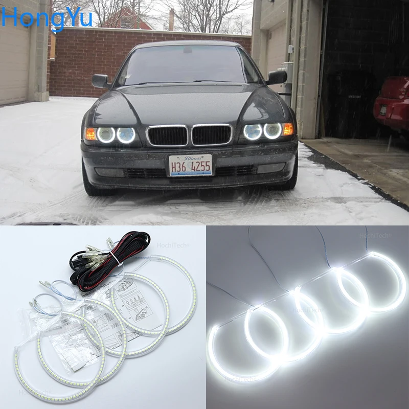 Для BMW 7 серии E38 1994-2001 Smd Led Angel Eyes комплект Отличное ультра яркое освещение DRL 4x131 SMD Angel Eyes
Для BMW 7 серии E38 1994-2001 Smd Led Angel Eyes комплект Отличное ультра яркое освещение DRL 4x131 SMD Angel Eyes