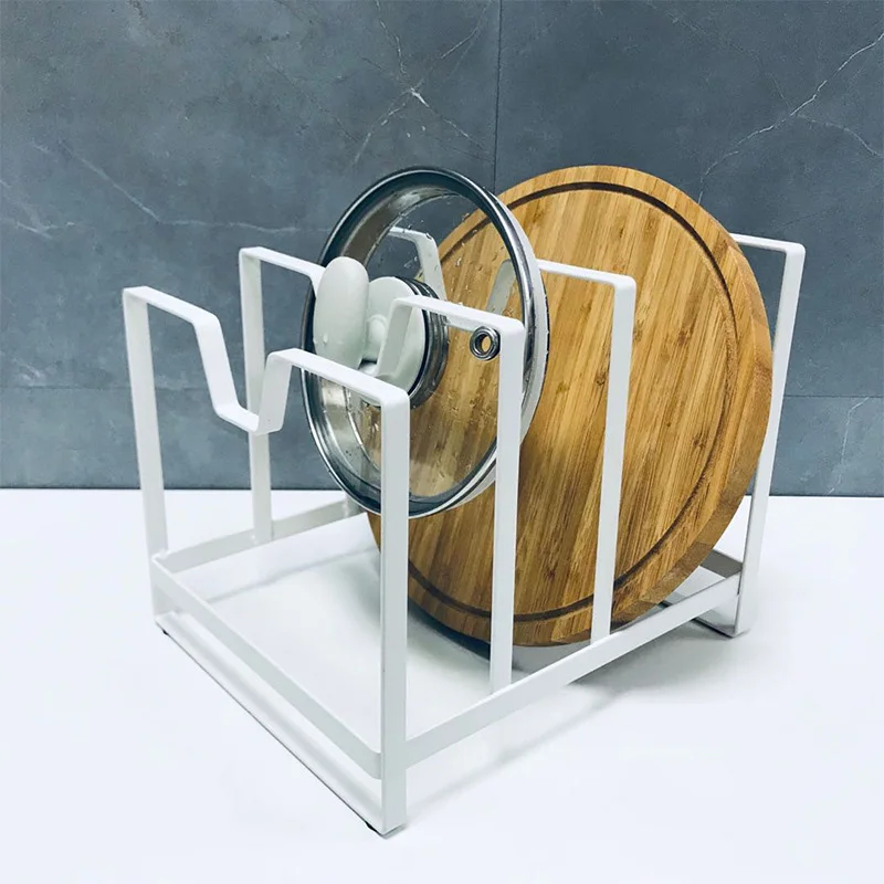 Bookshelf Household Items Kitchen Multi-layer Pot Lid Shelf Chopping Board Chopping Board Rack Iron Storage Shelf
Bookshelf Household Items Kitchen Multi-layer Pot Lid Shelf Chopping Board Chopping Board Rack Iron Storage Shelf