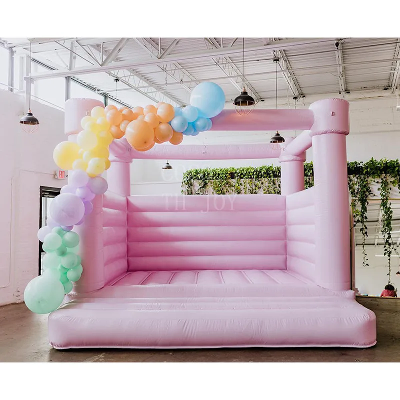4x4m-13x13ft white bouncer house pastel pink jumper bouncy castle for wedding/anniversary party
4x4m-13x13ft white bouncer house pastel pink jumper bouncy castle for wedding/anniversary party