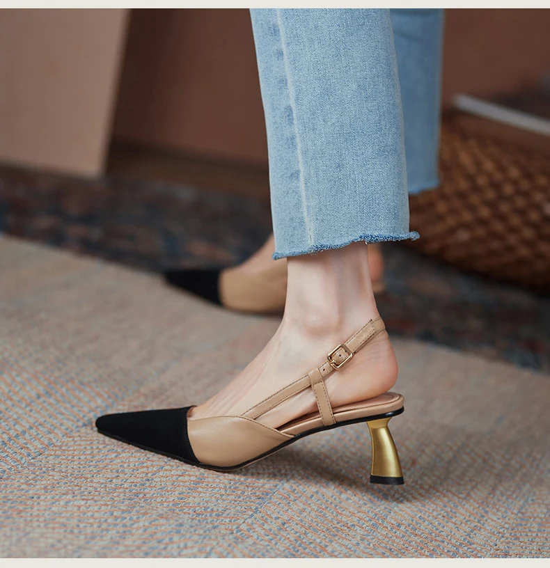 Women Heels Brand Fashion Shoes Party Dress Pumps Autumn Point Toe Lady High Heels Metal Wedding Shoes 2022 New Arrival
Women Heels Brand Fashion Shoes Party Dress Pumps Autumn Point Toe Lady High Heels Metal Wedding Shoes 2022 New Arrival