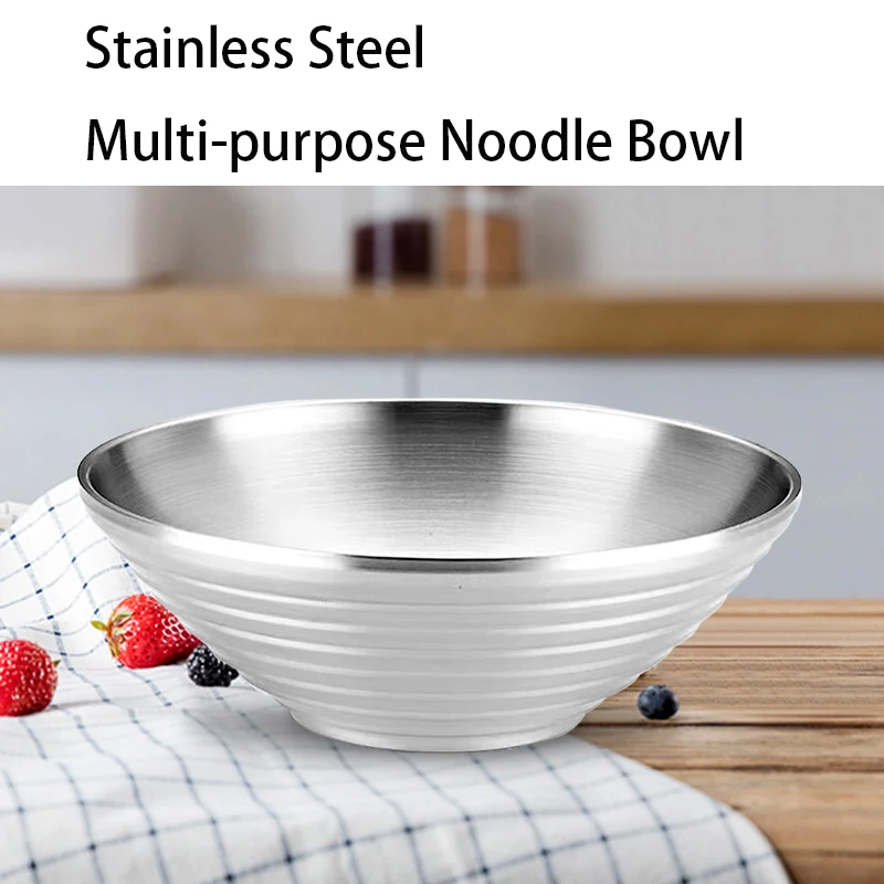 Japanese Thread Bowl Horn Large Cold Noodle Bowl Hat Bowl Noodle Bowl Stainless Steel Metal Cn(origin) Stocked
Japanese Thread Bowl Horn Large Cold Noodle Bowl Hat Bowl Noodle Bowl Stainless Steel Metal Cn(origin) Stocked