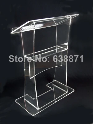 Free Shiping Clear modern design Customized acrylic lectern modern design acrylic lectern
Free Shiping Clear modern design Customized acrylic lectern modern design acrylic lectern