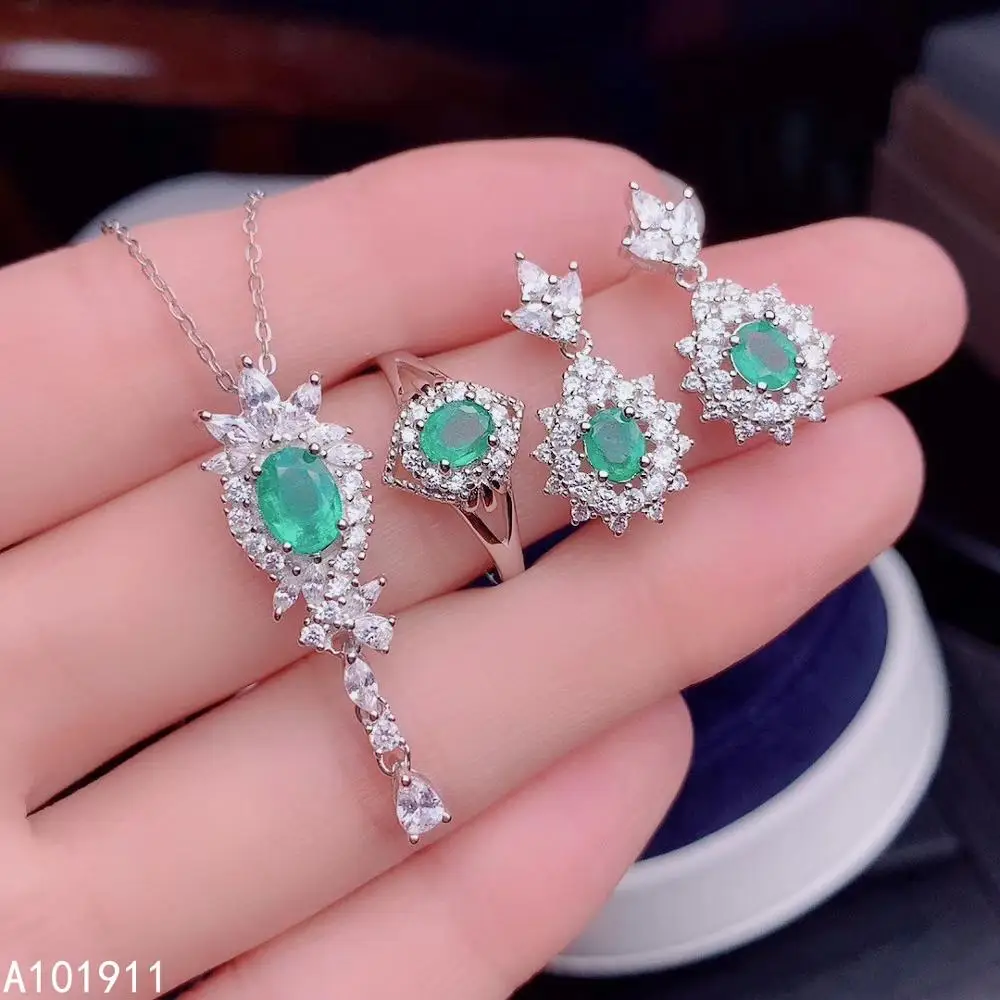 KJJEAXCMY ювелирное изделие из натурального изумруда, серебро 925 пробы, женская подвеска, ожерелье, цепочка, серьги, набор колец, тест, роскошь
KJJEAXCMY ювелирное изделие из натурального изумруда, серебро 925 пробы, женская подвеска, ожерелье, цепочка, серьги, набор колец, тест, роскошь