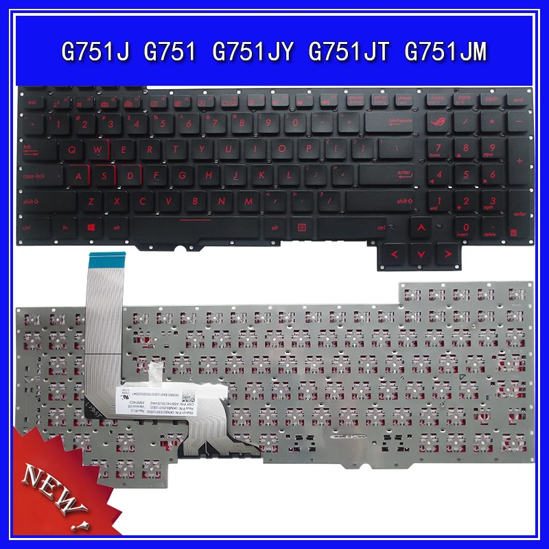 Клавиатура для ноутбука ASUS ROG G751J G751 G751JY G751JT G751JM, сменная Клавиатура для ноутбука
Клавиатура для ноутбука ASUS ROG G751J G751 G751JY G751JT G751JM, сменная Клавиатура для ноутбука