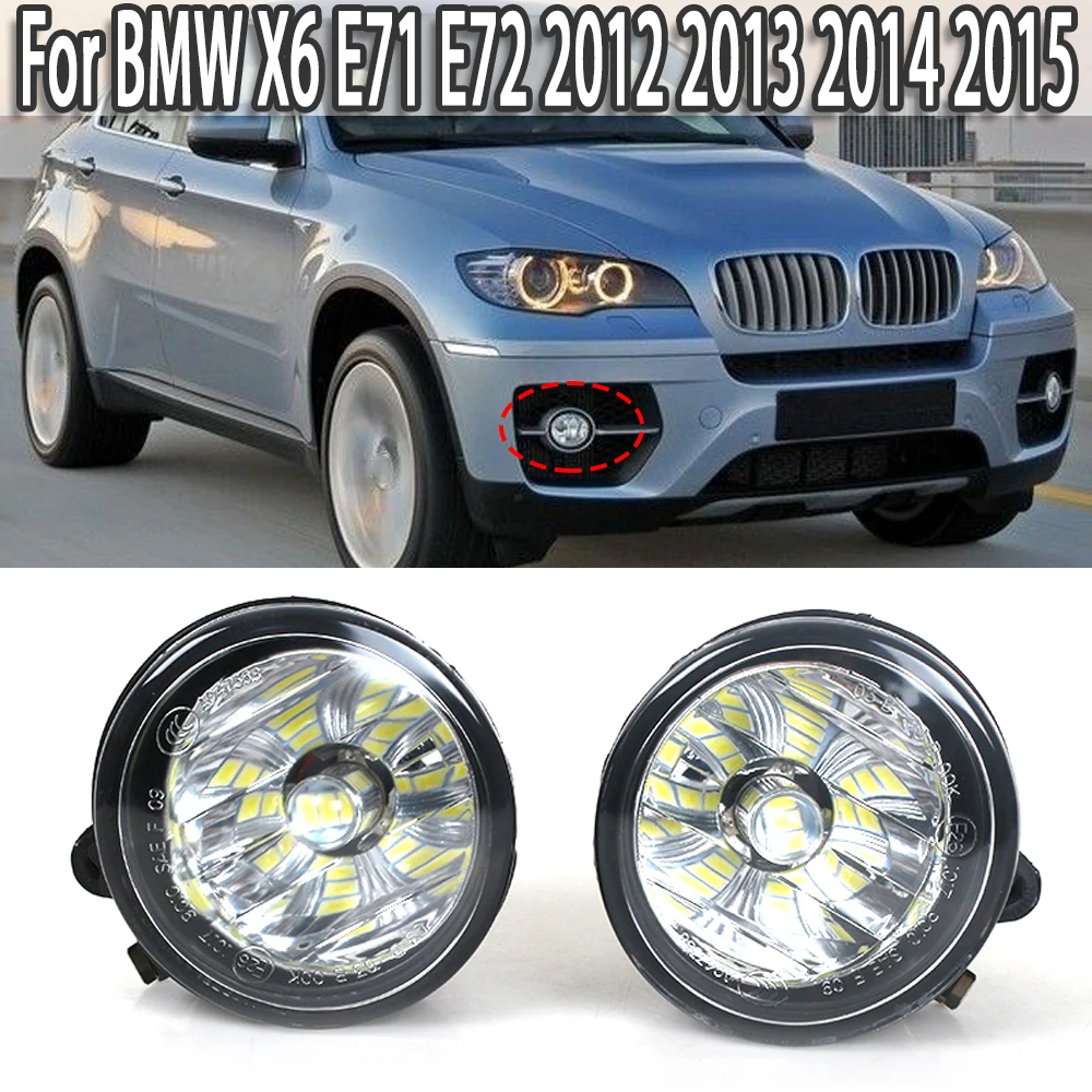 K-Car Front LED Fog Lamp Fog Light With Bulb For BMW X6 E71 E72 2012 2013 2014 2015 63177311351 63177311352
K-Car Front LED Fog Lamp Fog Light With Bulb For BMW X6 E71 E72 2012 2013 2014 2015 63177311351 63177311352