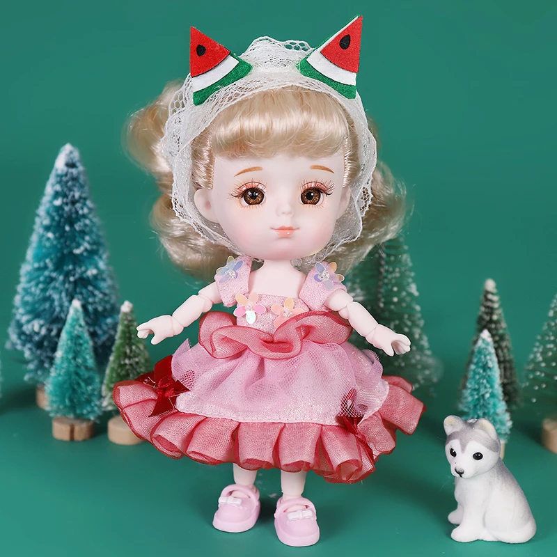 Dream Fairy 1/12 BJD Doll DODO Series 14cm Ball Jointed Doll with Outfits Shoes Cute Makeup OB11 DIY Doll Gifts for Girls
Dream Fairy 1/12 BJD Doll DODO Series 14cm Ball Jointed Doll with Outfits Shoes Cute Makeup OB11 DIY Doll Gifts for Girls