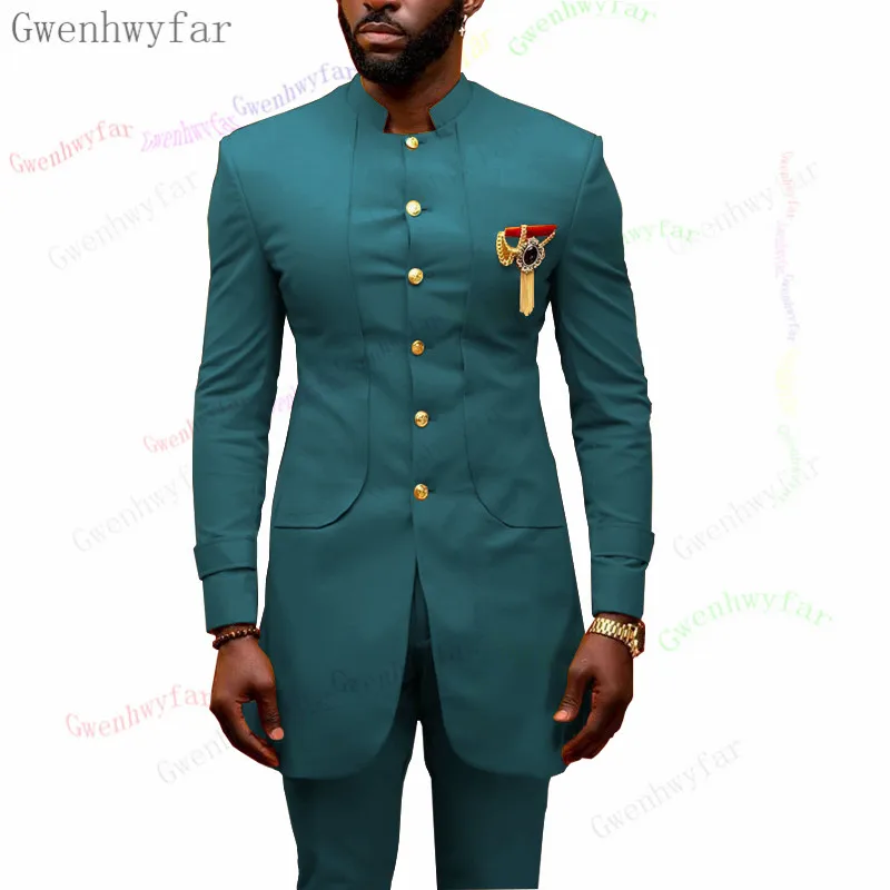 Gwenhwyfar 2 Pcs Formal Male Suit Slim Fit Single Breasted Mens Groom Tuxedo Blazer for Wedding Prom Jacket Pants G3021
Gwenhwyfar 2 Pcs Formal Male Suit Slim Fit Single Breasted Mens Groom Tuxedo Blazer for Wedding Prom Jacket Pants G3021