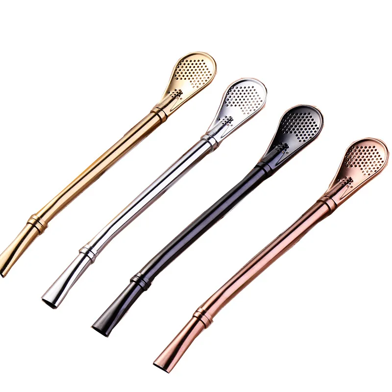100Pcs Drinking Straw Stainless Steel Yerba Mate Straw Gourd Bombilla Filter Spoons Reusable Metal Pro Tea Tools Bar Accessories
100Pcs Drinking Straw Stainless Steel Yerba Mate Straw Gourd Bombilla Filter Spoons Reusable Metal Pro Tea Tools Bar Accessories