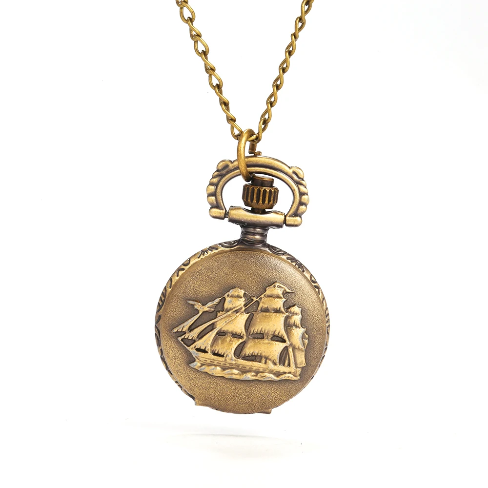 8040 Large bronze smooth sail boat Roman scale creative trend pocket watch personality exquisite gift quartz pocket watch
8040 Large bronze smooth sail boat Roman scale creative trend pocket watch personality exquisite gift quartz pocket watch