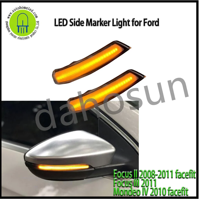 2Pcs Dynamic LED Turn Signal Light for Ford Focus 2 3 Mondeo 2008 2009 2010 2011 Flowing Rearview Mirror Indicator Blinker
2Pcs Dynamic LED Turn Signal Light for Ford Focus 2 3 Mondeo 2008 2009 2010 2011 Flowing Rearview Mirror Indicator Blinker
