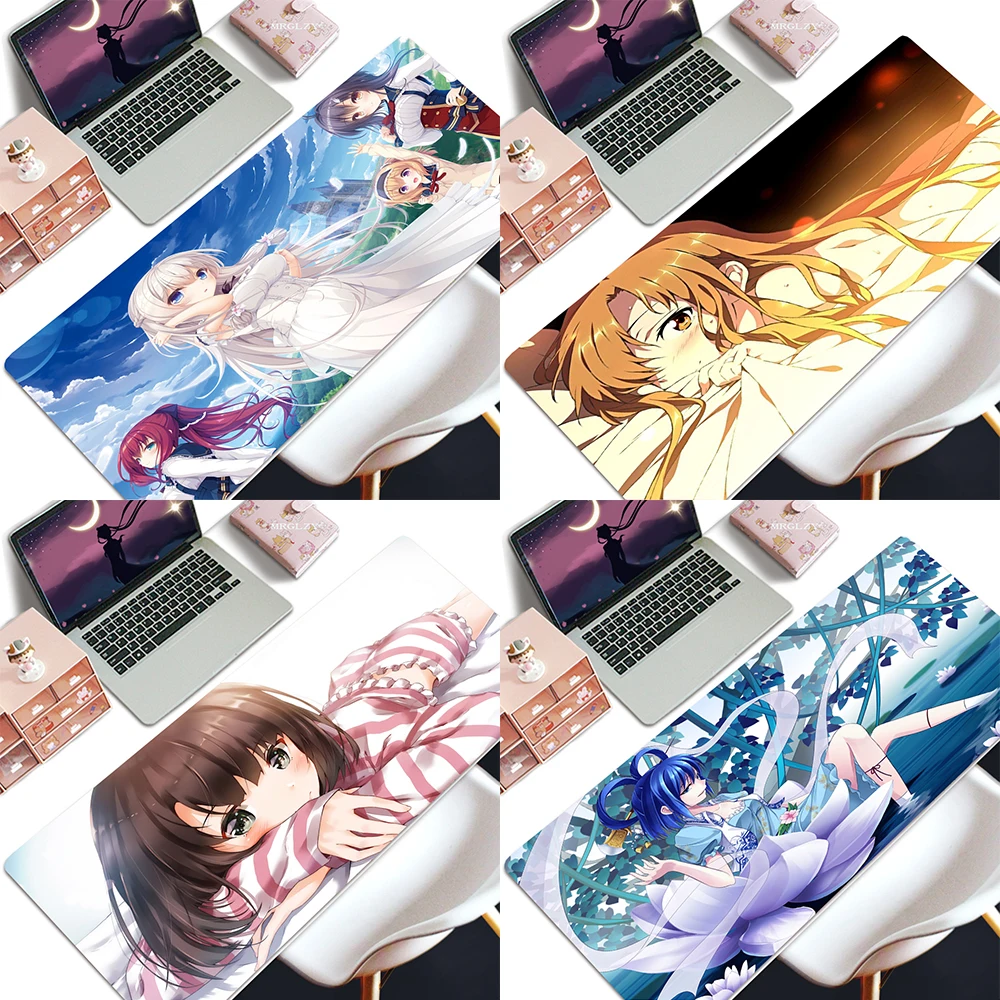 Sword Art Online Anime Girl Sexy Mouse Pad Xxl Laptop Game Accessories DeskMat Rubber Anti-slip Carpet Mini PC Keyboard MousePad
Sword Art Online Anime Girl Sexy Mouse Pad Xxl Laptop Game Accessories DeskMat Rubber Anti-slip Carpet Mini PC Keyboard MousePad