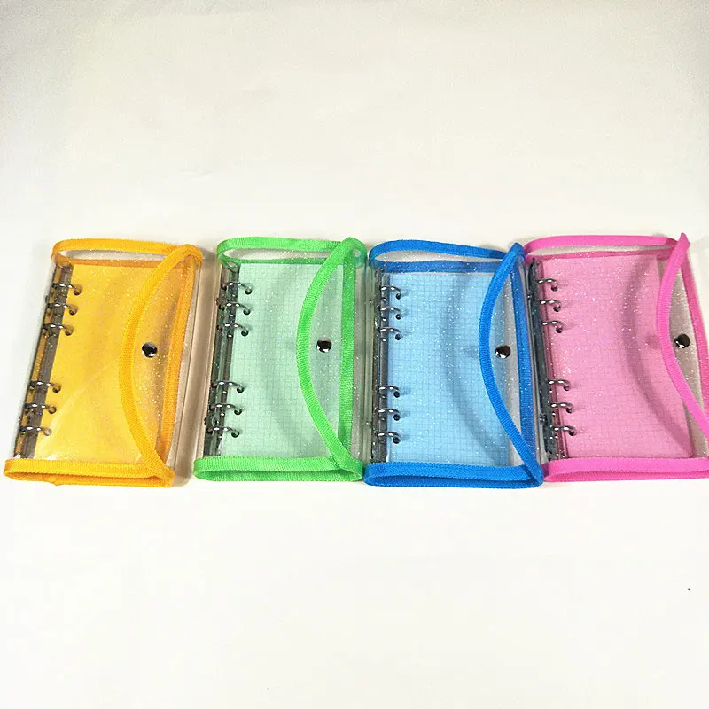 Original Color Pink A6 Spiral transparent PVC Notebook Cover Loose Diary Coil Ring Binder Planner Cover Without Filler Pages
Original Color Pink A6 Spiral transparent PVC Notebook Cover Loose Diary Coil Ring Binder Planner Cover Without Filler Pages