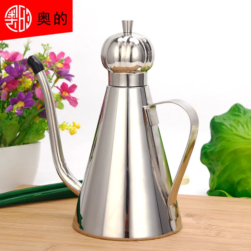 Hot Sales 304 Stainless Steel Oil Kettle Leak-proof Kitchen Appliances Oil Control Kettle Soy Sauce Bottle Take Chopstick Tube
Hot Sales 304 Stainless Steel Oil Kettle Leak-proof Kitchen Appliances Oil Control Kettle Soy Sauce Bottle Take Chopstick Tube