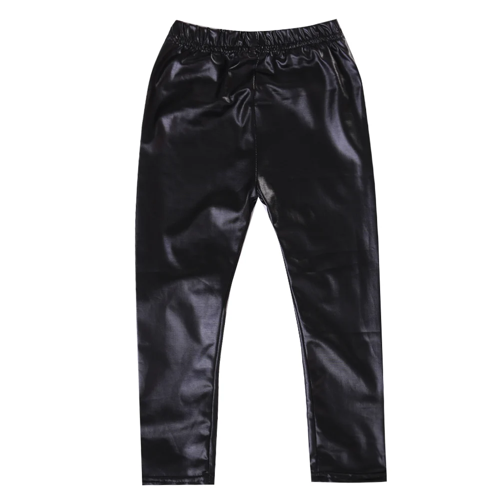 Kids Baby Girls Boys Unisex Pants New Fashion Solid Color Cool Leather Pants Stretch Children Skinny Pencil Leggings 1-8Y
Kids Baby Girls Boys Unisex Pants New Fashion Solid Color Cool Leather Pants Stretch Children Skinny Pencil Leggings 1-8Y