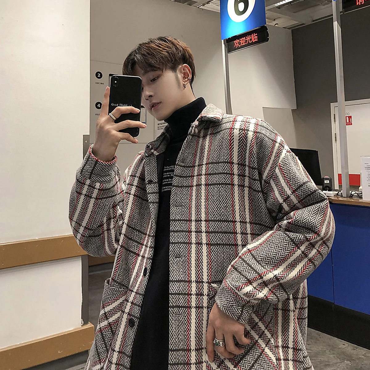 Plaid large jacket men's coat spring autumn 2021 new fashion Plaid loose top trend large winter military jackets fall Genuine
Plaid large jacket men's coat spring autumn 2021 new fashion Plaid loose top trend large winter military jackets fall Genuine