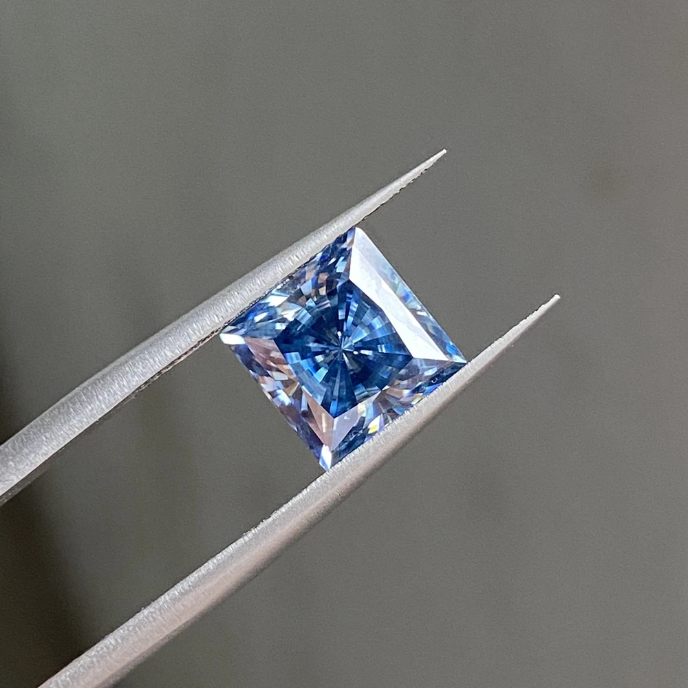 Meisidian 8x8mm 3 Carat Square Radiant Cut Sapphire Blue Moissanite Diamond Gemstone
Meisidian 8x8mm 3 Carat Square Radiant Cut Sapphire Blue Moissanite Diamond Gemstone