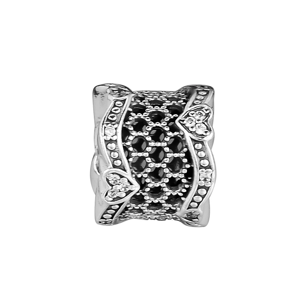 Lace Of Love Spacer Beads 925 Sterling Silver Charms Original Fits European Woman Bracelets DIY Beads For Jewelry Making
Lace Of Love Spacer Beads 925 Sterling Silver Charms Original Fits European Woman Bracelets DIY Beads For Jewelry Making