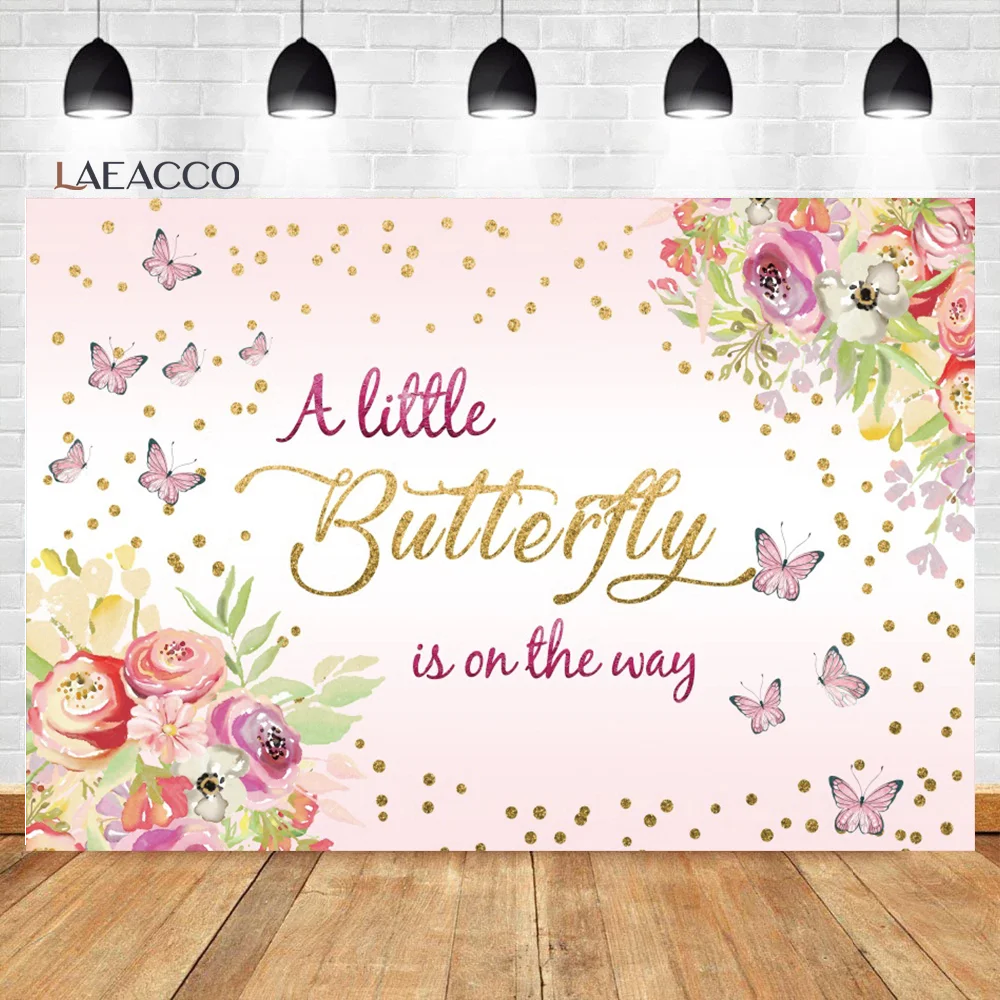 Laeacco Baby Shower Watercolor Flower Butterfly Pink Princess Birthday Party Background Customized Portrait Photography Backdrop
Laeacco Baby Shower Watercolor Flower Butterfly Pink Princess Birthday Party Background Customized Portrait Photography Backdrop