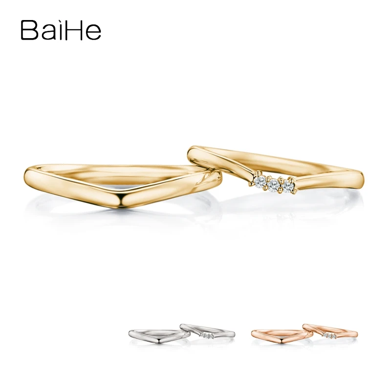 BAIHE однотонное 18K Белое Золото H/SI кольцо с натуральным бриллиантом для женщин и мужчин обручальное кольцо Изящные ювелирные изделия Модные парные бриллианты
BAIHE однотонное 18K Белое Золото H/SI кольцо с натуральным бриллиантом для женщин и мужчин обручальное кольцо Изящные ювелирные изделия Модные парные бриллианты
