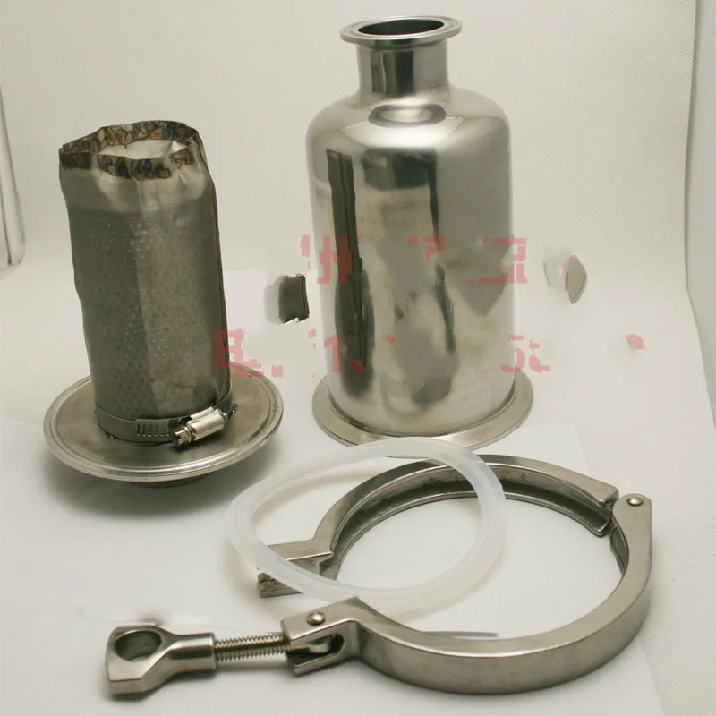 Sanitary Pipe Filter SS304 Pipe Filter Mirror Polish 100 Mesh Filter Element Tri Clamp Strainer Food Grade
Sanitary Pipe Filter SS304 Pipe Filter Mirror Polish 100 Mesh Filter Element Tri Clamp Strainer Food Grade