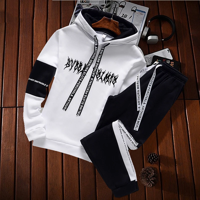 Brand Men's Hooded Tracksuit Two Pieces Sets Hoodies+Sweatpants Men Sports Leisure Fitness Men's Clothing Women Sport Clothing
Brand Men's Hooded Tracksuit Two Pieces Sets Hoodies+Sweatpants Men Sports Leisure Fitness Men's Clothing Women Sport Clothing