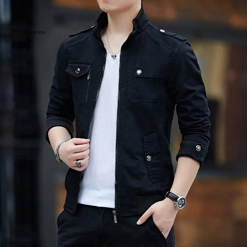 Men's Jacket New Fashion Bomber Man Simple British Style Warm and Windproof Jacket
Men's Jacket New Fashion Bomber Man Simple British Style Warm and Windproof Jacket