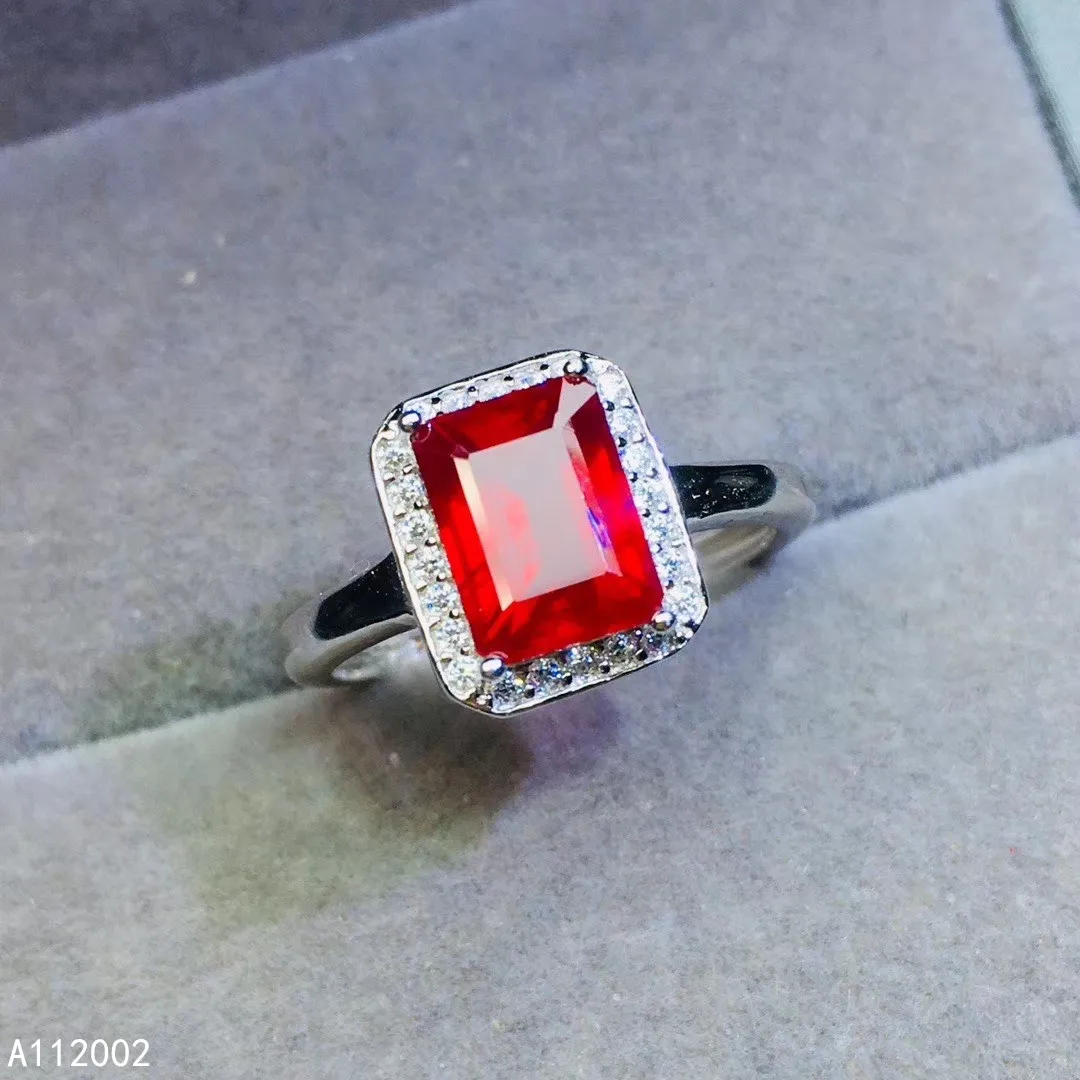 KJJEAXCMY fine jewelry natural Ruby 925 sterling silver new adjustable gemstone women ring support test beautiful trendy
KJJEAXCMY fine jewelry natural Ruby 925 sterling silver new adjustable gemstone women ring support test beautiful trendy