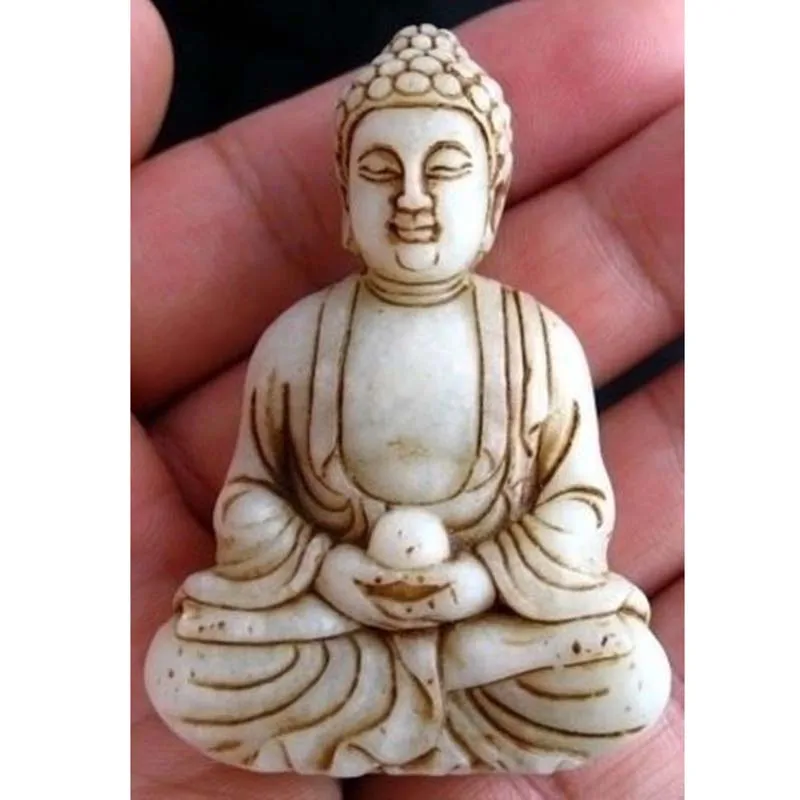 Collect Gemstone Rare Lifelike Sakyamuni White Jade statue statuary Carving
Collect Gemstone Rare Lifelike Sakyamuni White Jade statue statuary Carving