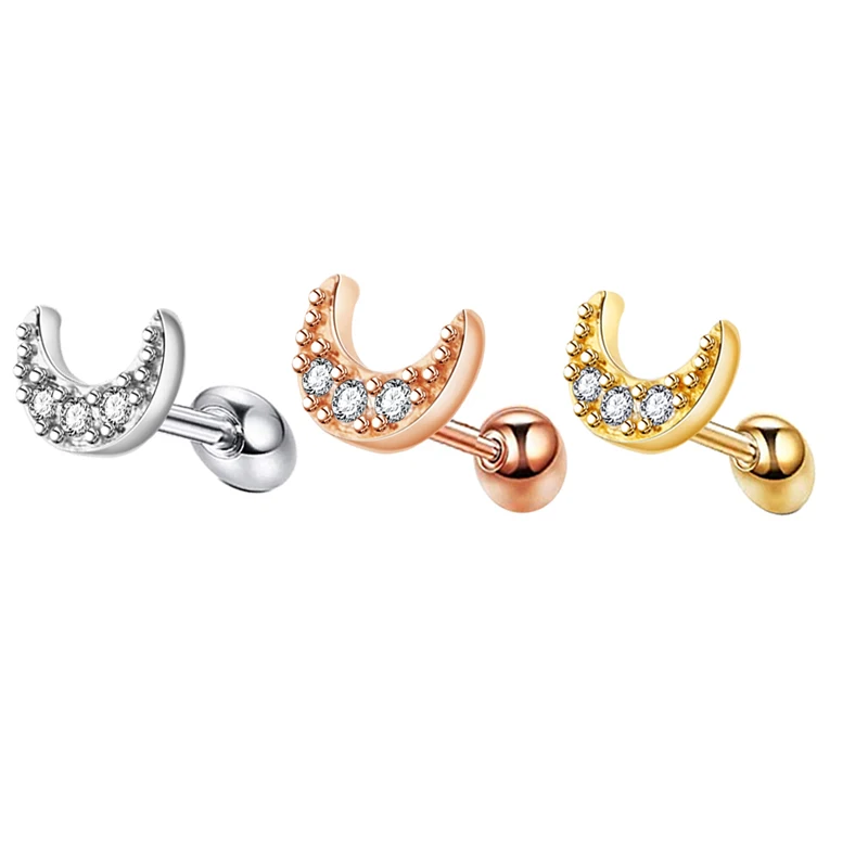 Cartilage Stud Earrings Set for Women Men Moon Earrings Stainless Steel Geometric Barbell Flatback Earrings Piercing Set Tragus
Cartilage Stud Earrings Set for Women Men Moon Earrings Stainless Steel Geometric Barbell Flatback Earrings Piercing Set Tragus