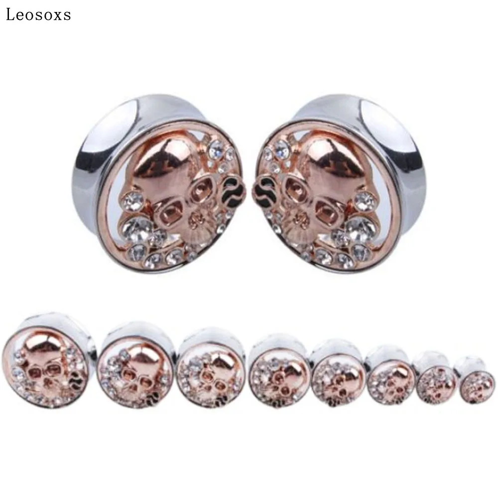 Leosoxs 2pcs Hot New Products In Europe and America with Earrings, Stainless Steel Skull Ears
Leosoxs 2pcs Hot New Products In Europe and America with Earrings, Stainless Steel Skull Ears