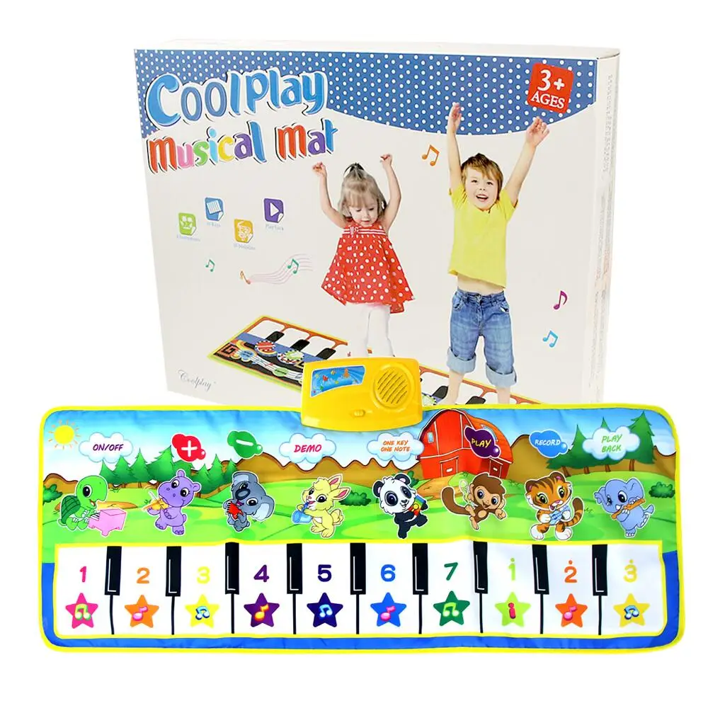 100x36cm Big Musical Mat Toys Piano Toy Tambor Infantil Brinquedos Music Playing Mat Kids Education Learning Music Mat
100x36cm Big Musical Mat Toys Piano Toy Tambor Infantil Brinquedos Music Playing Mat Kids Education Learning Music Mat