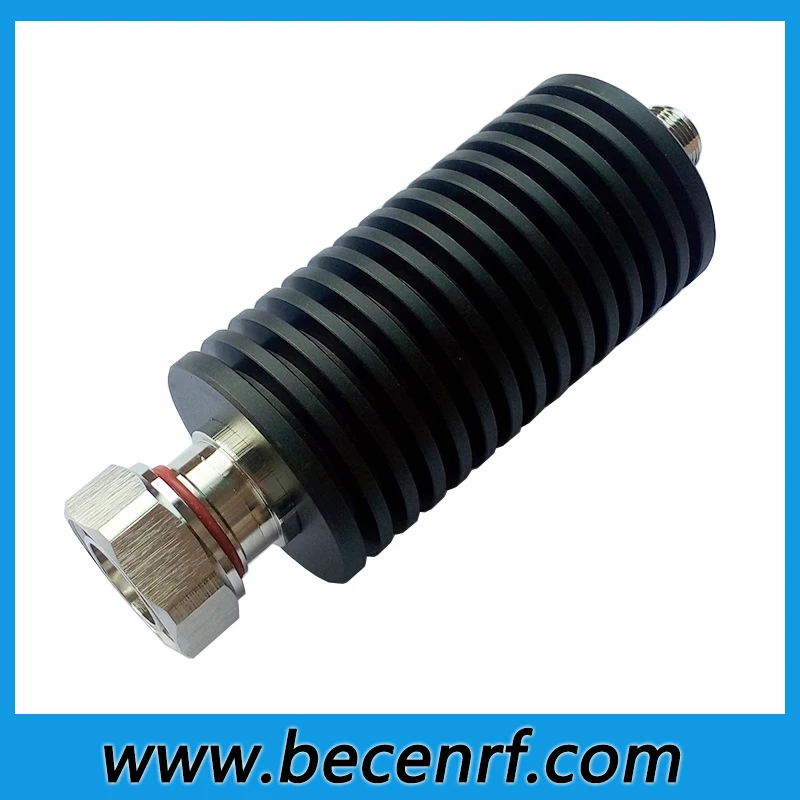 DC-3GHz/4GHz 50W Coaxial RF Attenuator DIN Male to N Female Connector 10db 20db 30db 40db 50db 50Ohm
DC-3GHz/4GHz 50W Coaxial RF Attenuator DIN Male to N Female Connector 10db 20db 30db 40db 50db 50Ohm