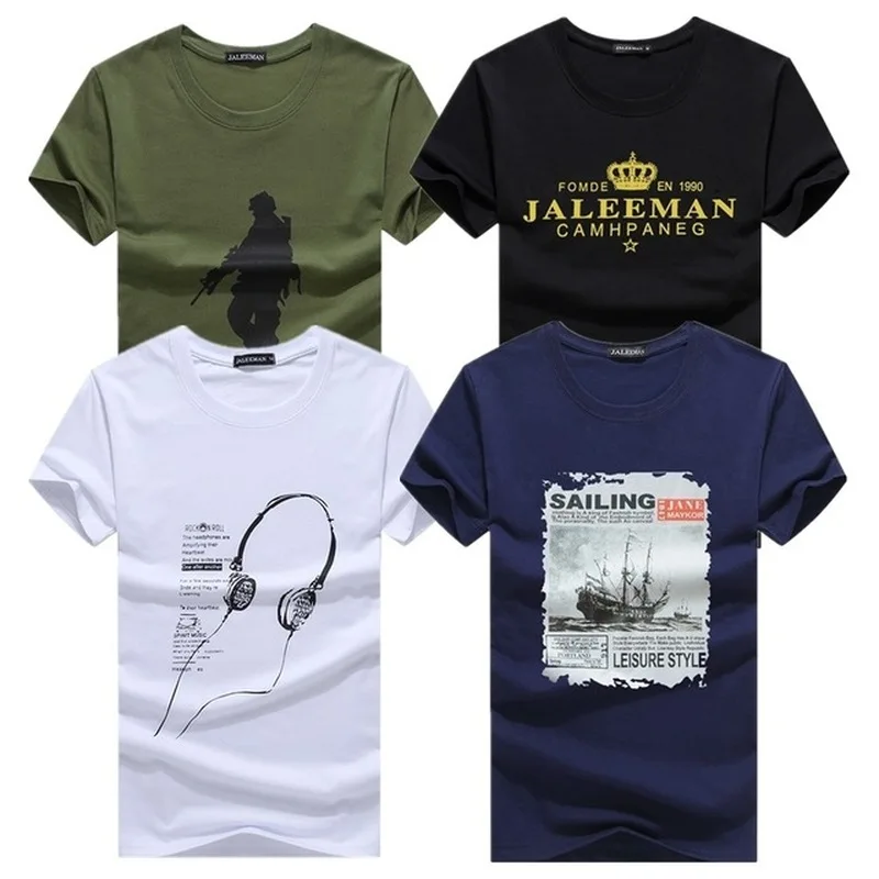 4Pcs/lot T shirts For Men New Arrival Men's T-Shirts Plus Size Fashion Summer Short Sleeve T Shirts Men Male Tee Shirts
4Pcs/lot T shirts For Men New Arrival Men's T-Shirts Plus Size Fashion Summer Short Sleeve T Shirts Men Male Tee Shirts