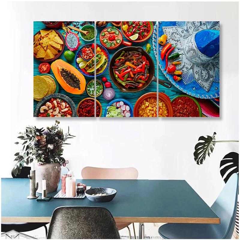 3Pcs Diy Diamond Embroidery Mexican Food Mix Colorful Sombrero Kitchen Full Drill Square Round 5D Wall Art StickersZP-4136
3Pcs Diy Diamond Embroidery Mexican Food Mix Colorful Sombrero Kitchen Full Drill Square Round 5D Wall Art StickersZP-4136