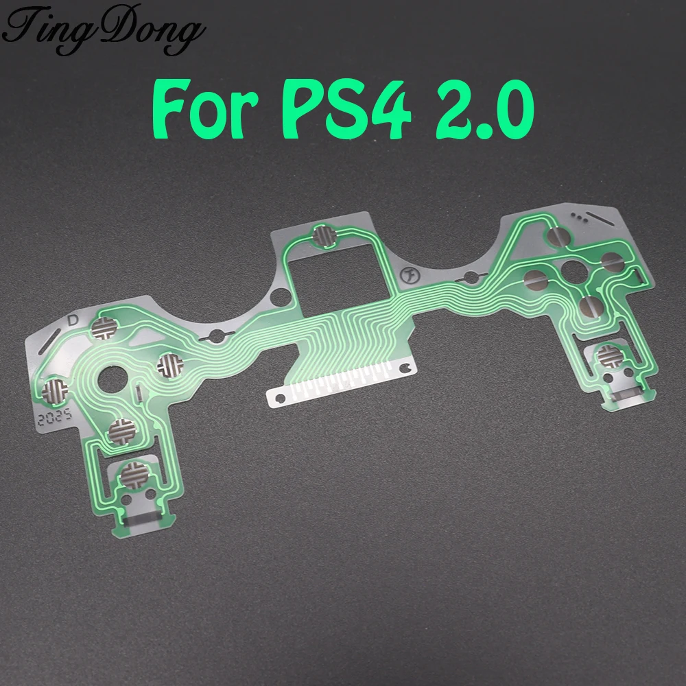 TingDong Green Keypad Replacement Part Conductive Film for Playstation 4 PS4 2.0 Controller
TingDong Green Keypad Replacement Part Conductive Film for Playstation 4 PS4 2.0 Controller