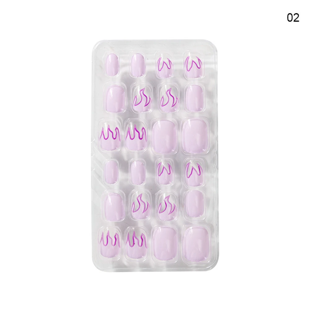 Girls Colorful Spider Web Glue Self Punk Press On Bat Full Cover Manicure Nail Art Decorations Fake Nail Tips Short False Nails
Girls Colorful Spider Web Glue Self Punk Press On Bat Full Cover Manicure Nail Art Decorations Fake Nail Tips Short False Nails