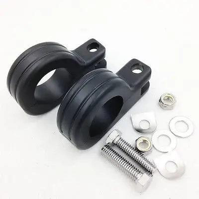 1 1/2" Engine Guard Footpeg Clamps for Harley Honda Kawasaki Suzuki Yamaha Cruiser Chopper Bobber Cafe Racer
1 1/2" Engine Guard Footpeg Clamps for Harley Honda Kawasaki Suzuki Yamaha Cruiser Chopper Bobber Cafe Racer