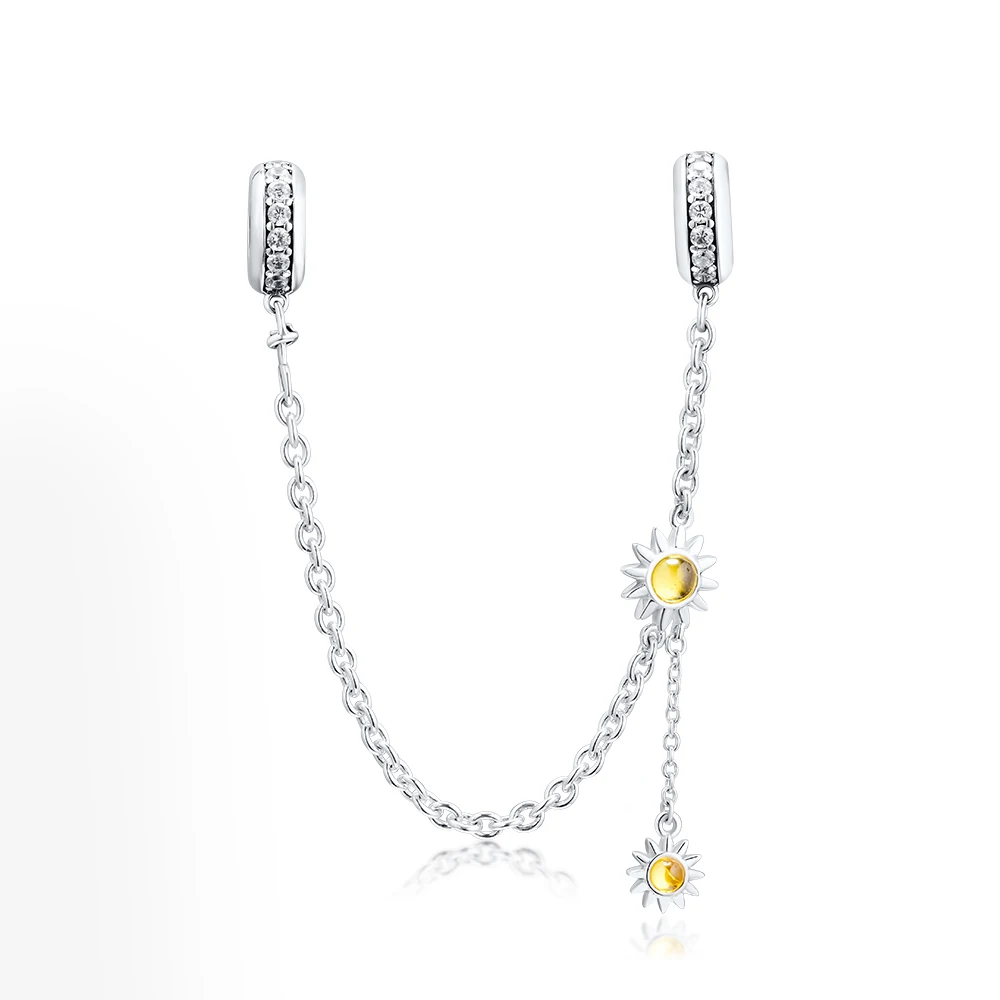 Charms DIY fits for Bracelets Necklaces 100% 925 Sterling Silver Jewelry Radiant Sunshine Safety Chain Beads Free Shipping
Charms DIY fits for Bracelets Necklaces 100% 925 Sterling Silver Jewelry Radiant Sunshine Safety Chain Beads Free Shipping