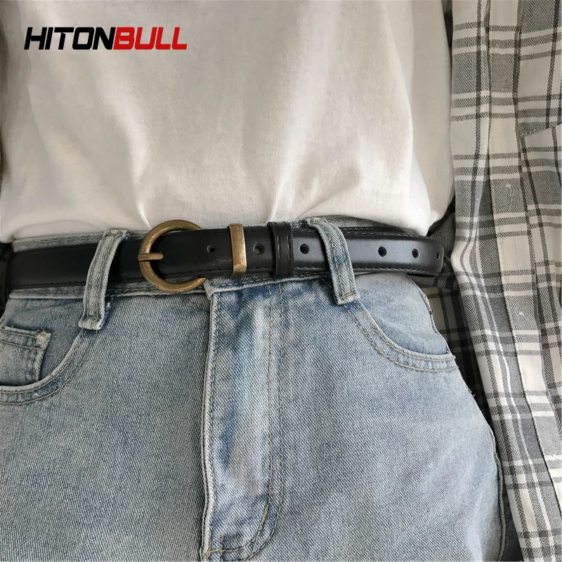 HITONBULL Womens Leather Belts Fashion Waistband For Jeans Dress Waist Strap Pin Buckle Belt Casual Cummerbunds Luxury Brand
HITONBULL Womens Leather Belts Fashion Waistband For Jeans Dress Waist Strap Pin Buckle Belt Casual Cummerbunds Luxury Brand