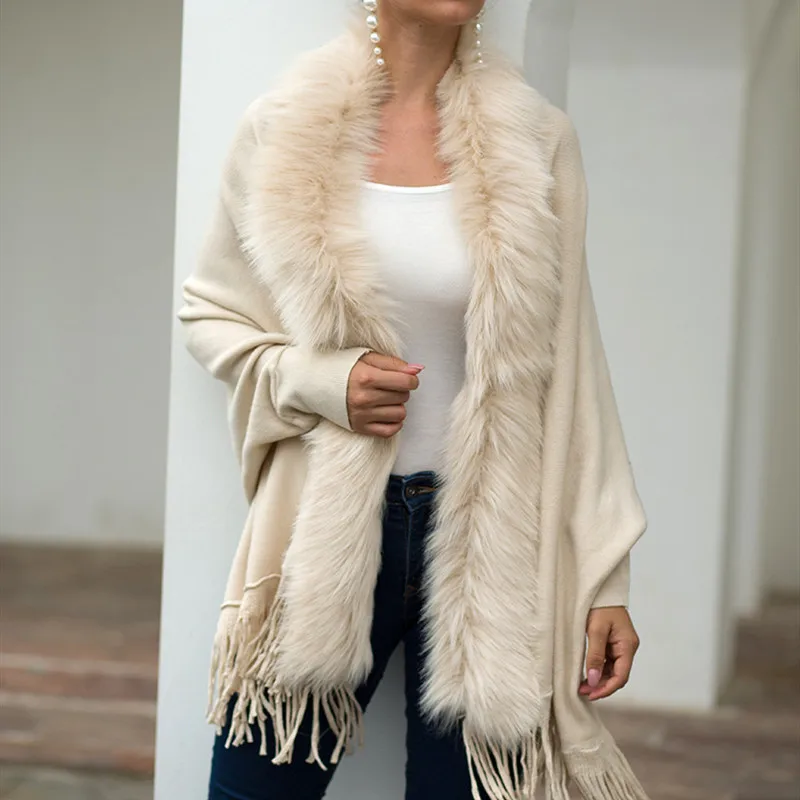 Winter Acrylic Women's Sweater Turn-Down Collar Long Sleeve Cardigan Knitted Solid Tassel Fashion Office Lady Sweater
Winter Acrylic Women's Sweater Turn-Down Collar Long Sleeve Cardigan Knitted Solid Tassel Fashion Office Lady Sweater