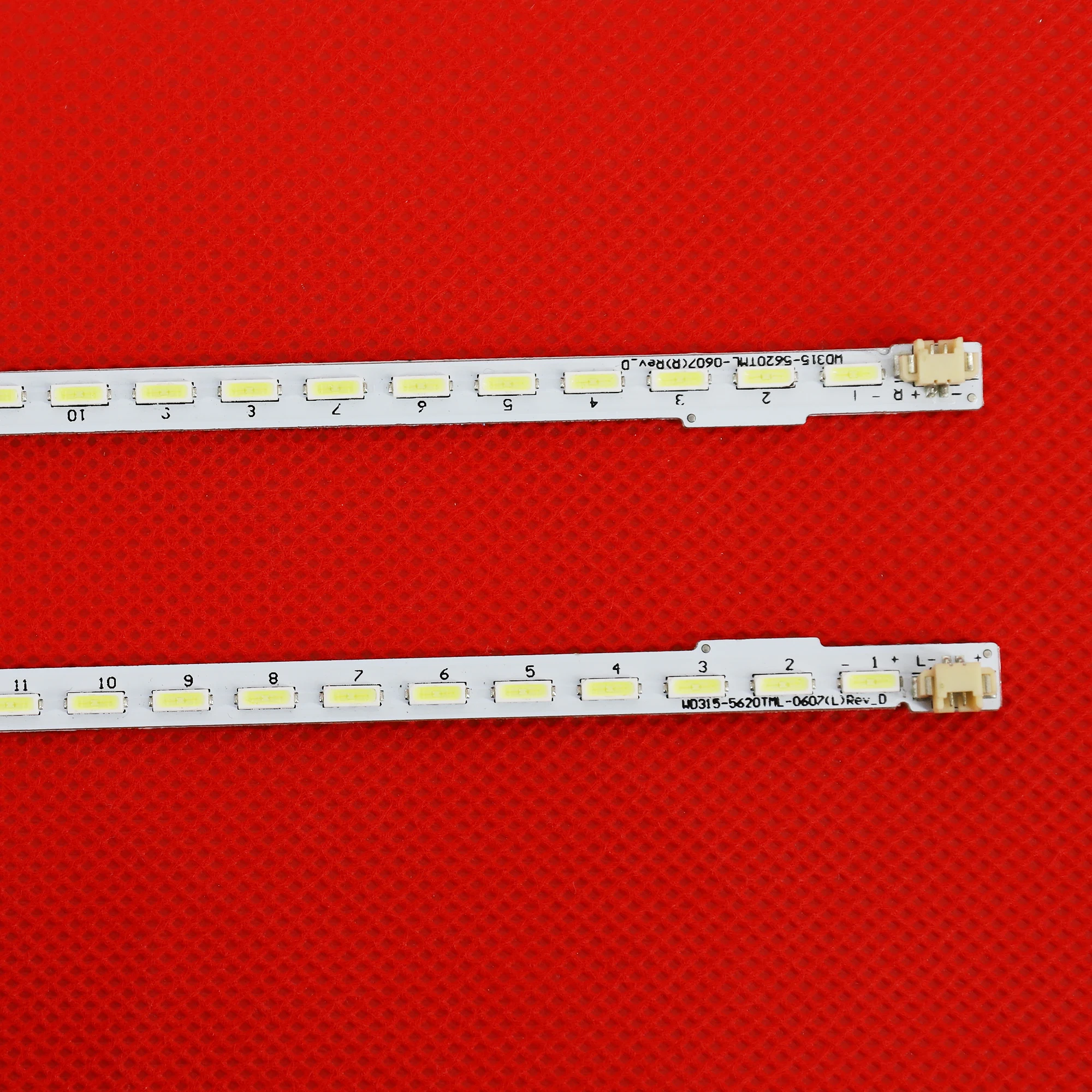 2pieces/lot FOR led backlight WD315-5620TML-0607(L) Rev_B WD315-5620TML-0607(R) Rev_B STV-LC3225AWL 42lamps
2pieces/lot FOR led backlight WD315-5620TML-0607(L) Rev_B WD315-5620TML-0607(R) Rev_B STV-LC3225AWL 42lamps