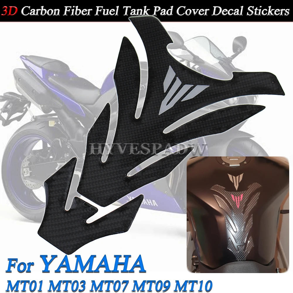 3D Carbon Fiber Motorcycle Fuel Tank Pad Cover Protector for YAMAHA MT01 MT03 MT07 MT09 MT10 MT 01 03 07 09 10 Decal Stickers
3D Carbon Fiber Motorcycle Fuel Tank Pad Cover Protector for YAMAHA MT01 MT03 MT07 MT09 MT10 MT 01 03 07 09 10 Decal Stickers