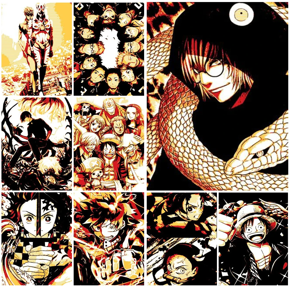 Popular Japanese Anime Characters Wall Art Canvas Painting Wall Pictures For Living Room Posters Prints Home Decor Unframed
Popular Japanese Anime Characters Wall Art Canvas Painting Wall Pictures For Living Room Posters Prints Home Decor Unframed