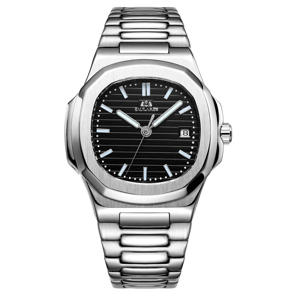 Watches for Men Automatic Luminous Stainless Steel Blue Grey Coffe Black Dial Business Men Watch Luxury Watch Religio Masculino
Watches for Men Automatic Luminous Stainless Steel Blue Grey Coffe Black Dial Business Men Watch Luxury Watch Religio Masculino