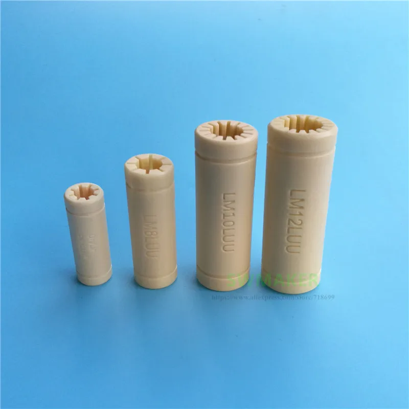 4pcs LM6LUU LM8LUU Solid Polymer LM10LUU LM12LUU Linear Bearing Bushing for Prusa DIY CNC Motion gray
4pcs LM6LUU LM8LUU Solid Polymer LM10LUU LM12LUU Linear Bearing Bushing for Prusa DIY CNC Motion gray