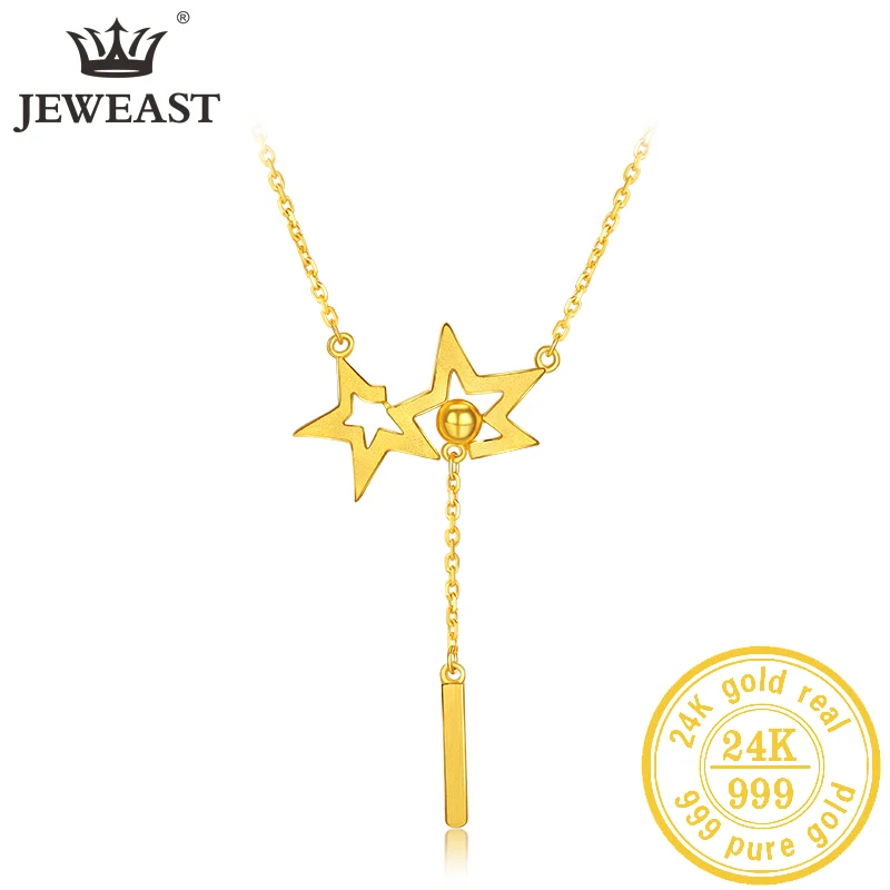 JLZB 24K Pure Gold Necklace Real AU 999 Solid Gold Chain Beautiful Upscale Trendy Classic Party Fine Jewelry Hot Sell New 2023
JLZB 24K Pure Gold Necklace Real AU 999 Solid Gold Chain Beautiful Upscale Trendy Classic Party Fine Jewelry Hot Sell New 2023