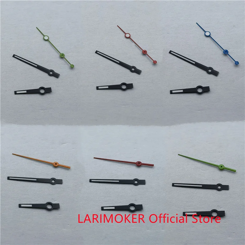 LARIMOKER Watch Hands Three-hand Pointer with Green Luminous for NH35/NH36/2813/8215/eta Man Movement Watch Accessories
LARIMOKER Watch Hands Three-hand Pointer with Green Luminous for NH35/NH36/2813/8215/eta Man Movement Watch Accessories